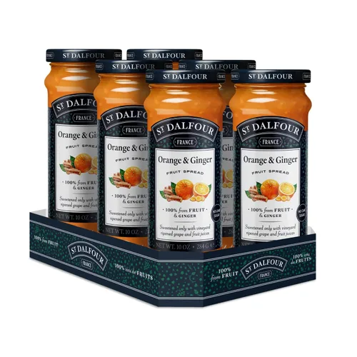 Miniatura 12 de St. Dalfour Untable de frutas de arándanos, 10 onzas, 100% de frutas, sin ingredientes artificiales, sin OMG, sin azúcar de caña, todo natural