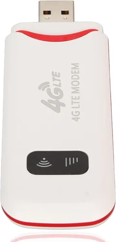 Módem USB 4G LTE, enrutador portátil con ranura para tarjeta SIM, mini router de punto de acceso de viaje de alta velocidad de 300 Mbps, dongle