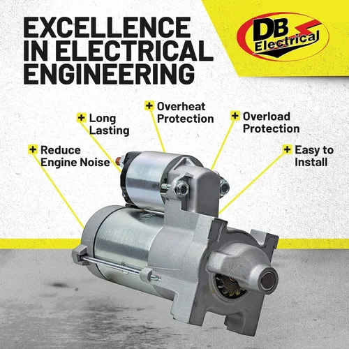 Miniatura 5 de DB Electrical Arrancador 410-22084 compatible con/reemplazo para tractores Briggs & Stratton 593486, 797722