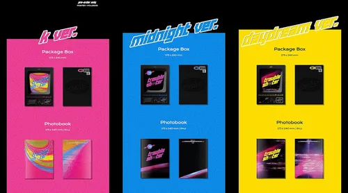 Miniatura 2 de KEP1ER TROUBLESHOOTER 3rd Mini Album ( K + MIDNIGHT + DAYDREAM - 3 Ver Full Set. ) K-POP SEALED