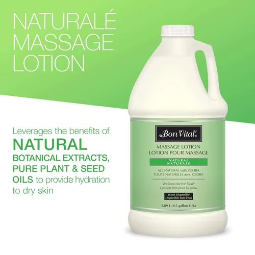 Miniatura 3 de Bon Vital Naturale Loción Masaje - Botella de 1/2 Galón