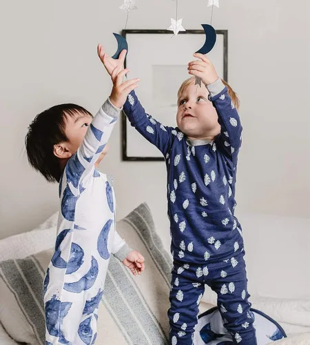 Miniatura 4 de Burt's Bees Baby Pijama unisex para bebé, con cremallera frontal, antideslizante, algodón orgánico