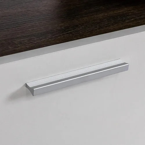 Miniatura 9 de Olela Soporte de TV con luces LED, consola de TV moderna para centro de entretenimiento, armario de TV minimalista de madera con cajón