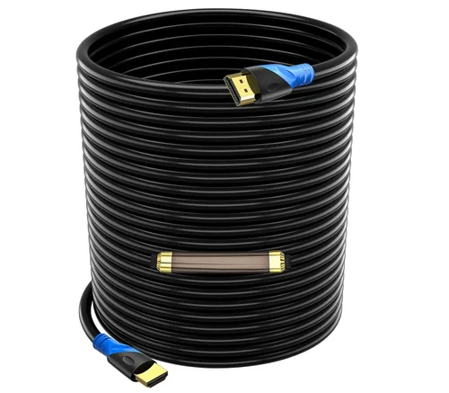Miniatura 12 de Cable HDMI 4K de 20 pies (HDMI 2.0, 18 Gbps) Cable HDMI Ethernet de ultra alta velocidad con conectores chapados en oro, compatible con 4K@60HZ 2K