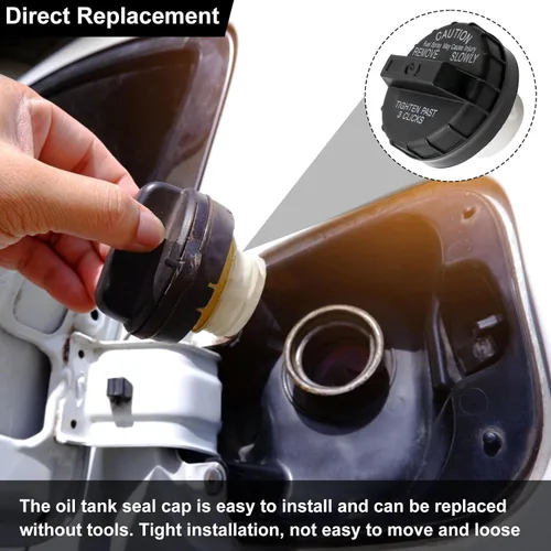 Miniatura 5 de Tapa de tanque de combustible 10838, Compatible con Nissan Frontier 2001-2011 Sentra 2000-2011 Xterra 2001-2011 GT-R 2009 Versa Titan Altima