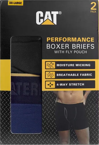 Miniatura 3 de Caterpillar - Calzoncillo de peso ligero transpirable con bolsa para moscas