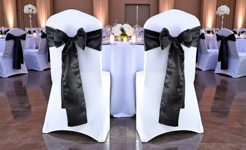 Miniatura 198 de mds - Lote de 10 lazos de satén para sillas de boda y eventos, para decoración de fiestas, 30 colores, Satin, 10 Verde oliva