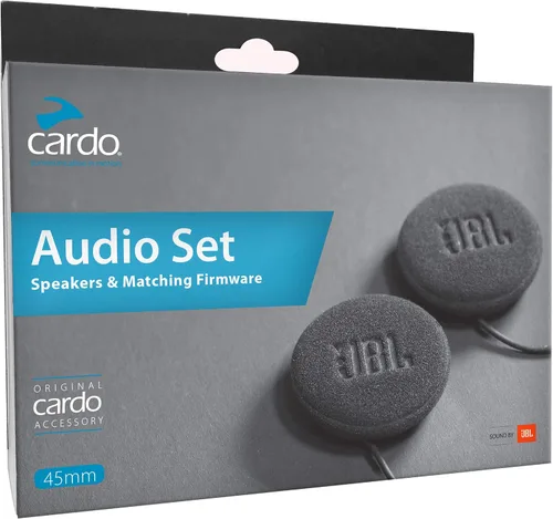 Miniatura 6 de Cardo Spirit HD - Auriculares de comunicación Bluetooth para motocicleta, color negro, paquete individual y juego de audio de 45 mm, funciona