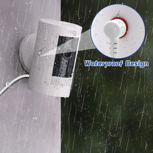 Miniatura 5 de para cable de alimentación de cámara Ring, adaptador de corriente compatible con Stick Up Cam 2ª/3ª generación batería/enchufe, batería de cámara