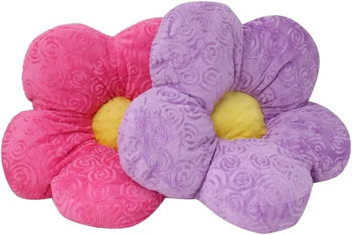 Miniatura 3 de Snuggle Stuffs Almohada de 15" Minky Flower Lavender Lavanda