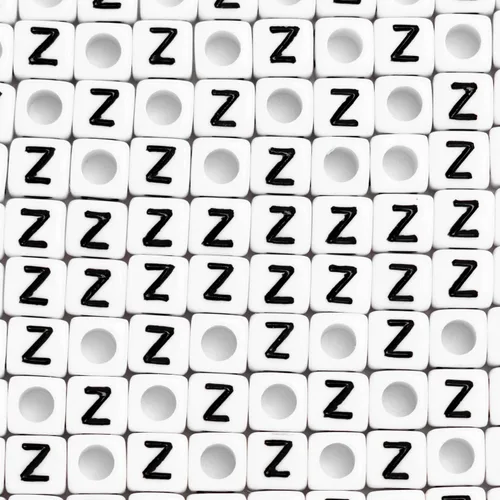 Miniatura 10 de STU-500FZM-AEIOU, 500 cuentas de letras acrílicas en forma de cubo de 15/64 x 0.236 pulgadas, letras B, cuentas del alfabeto para hacer pulseras