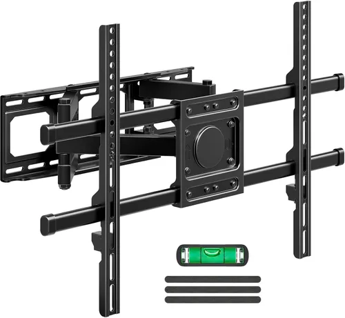 Miniatura 11 de MOUNTUP Soporte de pared para TV, soporte de TV inclinable para la mayoría de televisores planos/curvos LED LCD OLED de 26 a 60 pulgadas, perfil