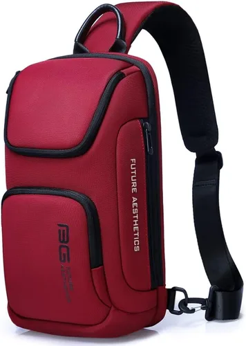 Miniatura 8 de BANGE Sling Bag, Waterproof Men's Chest Bag Shoulder bags Crossbody Sling Backpack for Men