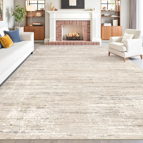 Miniatura 11 de zesthome Alfombras de 5 x 7 pulgadas - Alfombra lavable resistente a las manchas, alfombras modernas abstractas para sala de estar, dormitorio
