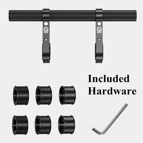 Miniatura 8 de BRCOVAN Extensor de Manillar de Fibra de Carbono de 9.45'' de Largo con Base de Montaje de Abrazadera de Aleación de Aluminio Compatible