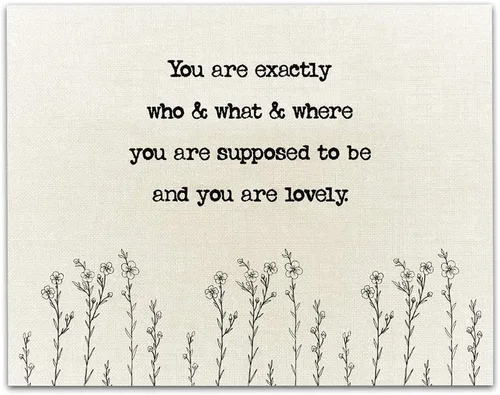 TJ Originals - Arte de versículos bíblicos de Pedro 3:4 - Impresión artística de pared con texto en inglés "You Are Lovely You Are Special" -