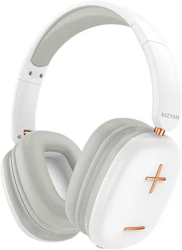 Miniatura 8 de Auriculares Bluetooth sobre la oreja, auriculares inalámbricos Bluetooth 5.3, tiempo de reproducción de 20 horas, micrófono, auriculares ligeros