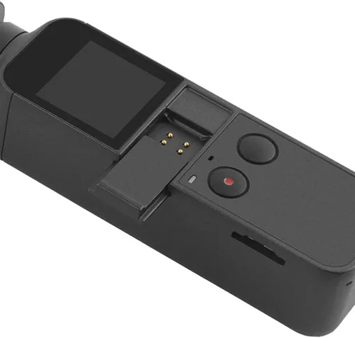 Miniatura 4 de Tapa De Interfaz De Datos Para DJI OSMO Pocket Gimbal, Cámara ABS Puerto Cubierta De Puerta Lateral Protección Impermeable - Negro