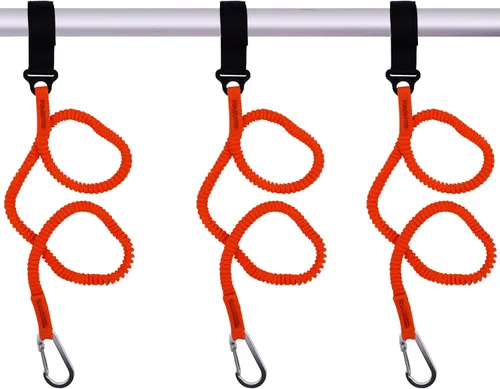 Miniatura 9 de YYST Correa de paleta naranja Paddle Holder Tool Lanyard - Sin paleta