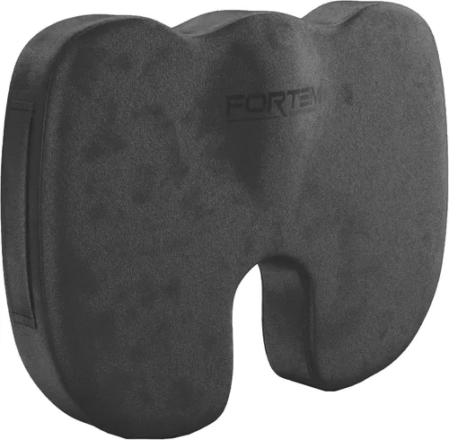 Miniatura 27 de FORTEM Cojín de asiento, cojín para silla de oficina, espuma viscoelástica para silla de escritorio, ciática, coxis, alivio del dolor de coxis