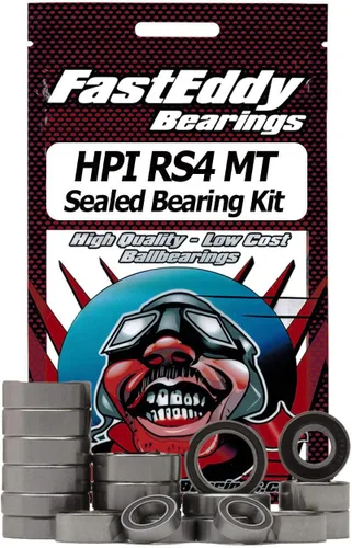FastEddy Bearings Compatible con el kit de rodamientos sellados HPI RS4 MT