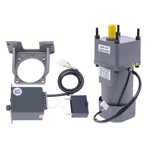 Miniatura 29 de 15W 10K AC110V 125 RPM Motor reductor de engranajes variable ajustable con controlador de velocidad para la industria
