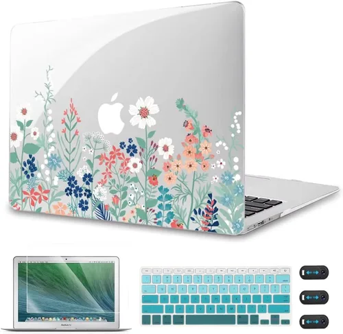Miniatura 16 de CISSOOK Compatible con modelos de fundas para MacBook Air de 13 pulgadas: A1369 y A1466, versión anterior 2010-2017, carcasa rígida de plástico