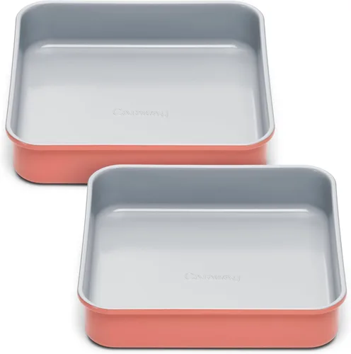 Miniatura 16 de Caraway Sartén Cuadrada de Cerámica Antiadherente de 9" - Revestimiento de Cerámica Naturalmente Deslizante - No Tóxico, Libre de PTFE y PFOA