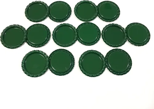 Miniatura 3 de RUTICH 100 calcomanías planas decorativas para botellas, calcomanías de doble cara impresas para lazos para el cabello, colgantes de bricolaje