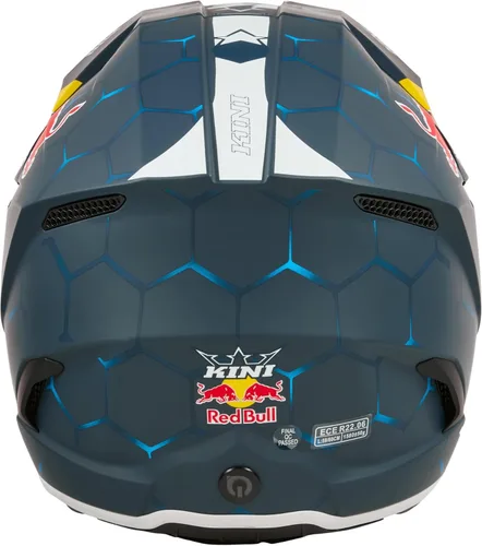 Miniatura 3 de Casco MX3 MX Kini Red Bull 1.0 Adulto Azul/Blanco Talla Grande