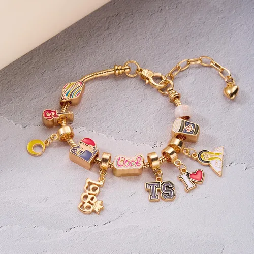 Miniatura 7 de Pulsera de amistad para amantes de la reputación 1989 Speak Now Fearless Album Inspirado Pulsera para regalos de concierto