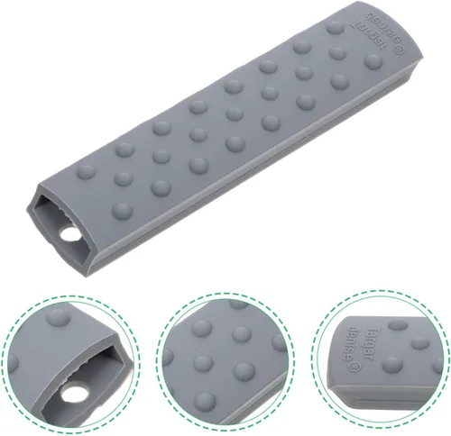 Miniatura 4 de Uonlytech - Funda de silicona para mango de olla de escaldado, funda sin sartén para calor, diseño ligero que se adapta a asas de utensilios