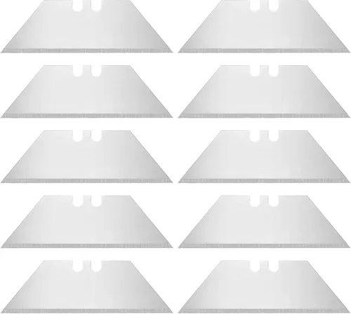 Miniatura 11 de Zoid Paquete de 5 cuchillas negras de 0.71 pulgadas, cuchillas afiladas de acero al carbono para corte en casa y proyectos, cuchillas para cortador