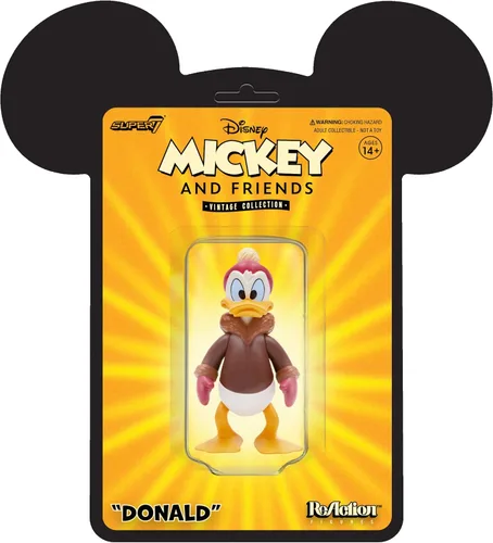 Miniatura 13 de Super7 Disney Hawaiian Holiday Bundle – Mickey, Minnie, Donald Duck and Goofy – Figura de acción de 3.75 pulgadas Coleccionables de películas