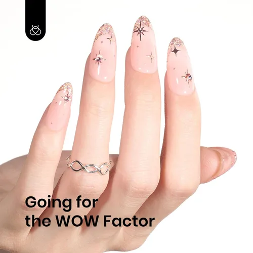 Miniatura 452 de Beetles - Esmalte de uñas de gel marrón – 0.5 onzas líquidas de esmalte de gel marrón oscuro, lámpara LED UV para uñas, regalo de manicura para I