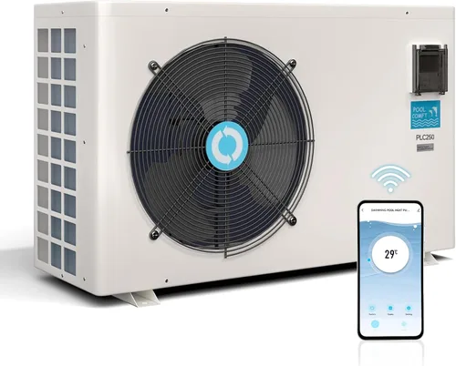 Miniatura 8 de ECOPOOLTECH Bomba de calor para piscina Calentador eléctrico para piscinas sobre el suelo (hasta 5000 galones) Compresor Turbo X Ultra Control