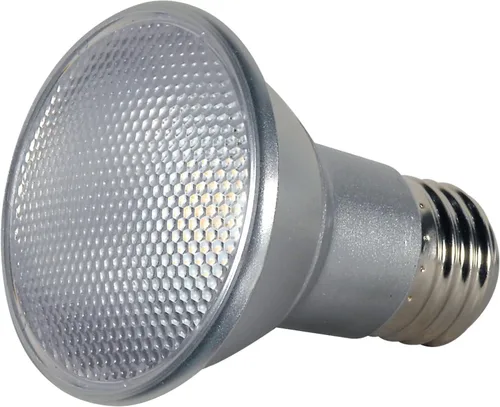 Miniatura 6 de Satco S9406 Par20 LED 3000K 40 pies de haz de luz de base media, 7 W Blanco suave