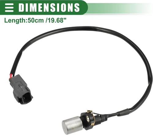 Miniatura 4 de Motoforti Sensor de posición del cigüeñal del motor, sensor de posición del cigüeñal, para Toyota Supra 3.0L 1993-1998, ABS, 90919-05006, negro