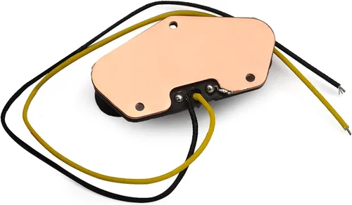 Miniatura 4 de SAPHUE Alnico 5 TL Puente Pickup Fibra Bobina TL Puente Pickup Negro Guitarra Piezas