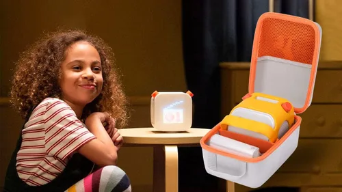 Miniatura 8 de Aenllosi Estuche rígido de transporte compatible con Yoto Player de 2ª/3ª generación, para niños, reproductor de audiolibros, reproductor de audio