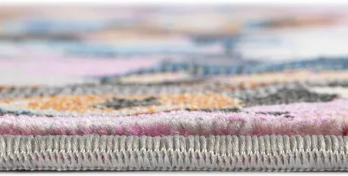 Miniatura 4 de Unique Loom Blossom Collection - Alfombra rectangular (2 x 3 pies, rectangular, multicolor y negro)