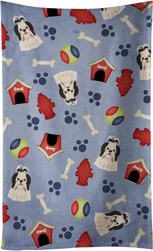 Miniatura 121 de Caroline's Treasures BB2654KTWL Dog House Collection Airedale - Toalla de cocina para invitados, toalla de baño decorativa para cara, té, paño