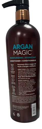 Miniatura 7 de Argan Magic Acondicionador hidratante: desenreda, hidrata y repara tipos de cabello seco y dañado químicamente Rico en nutrientes, sin parabenos