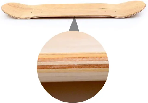 Miniatura 7 de Tablas de Skateboard de Maple LOSENKA, Tablas de Skateboard de Cola Doble, Tablas de Skateboard Ligeras, Cinta Adhesiva de Agarre Gratuita