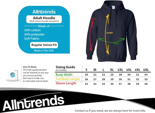 Miniatura 4 de Allntrends Sudadera con capucha para adultos, Harry Tattoos Cool Top con capucha