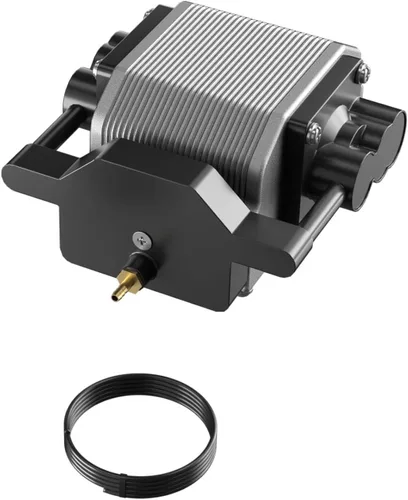 Longer Bomba de aire de la máquina de grabado y corte láser, elimina el humo y los escombros, conveniente para RAY5 10W/20W y otros grabador láser
