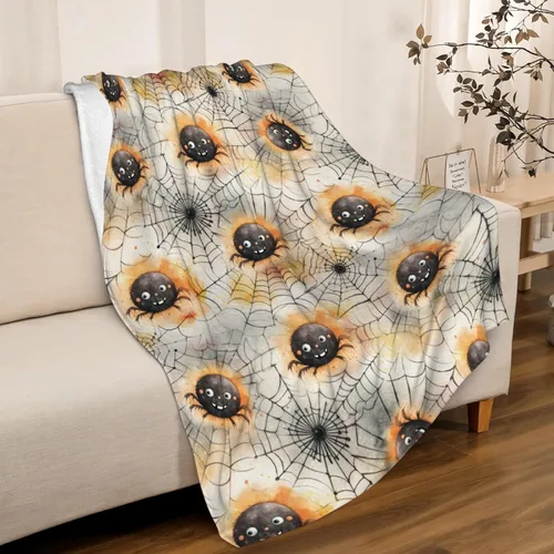 Miniatura 11 de Manta de murciélago de Halloween para bebé, regalo súper suave, manta acogedora para recién nacido, manta de recepción para bebé, manta para cuna