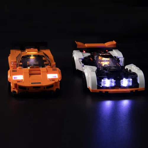 Miniatura 5 de BrickBling Iluminación LED compatible con Lego Speed Champions Pagani Utopia 76915 Race Car; nuevo kit de luces 2023 compatible con Lego Pagani