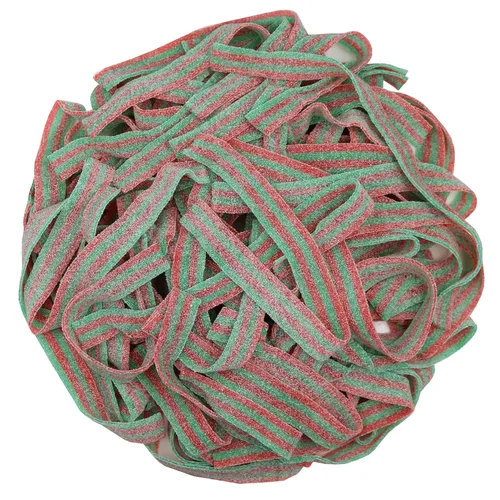 Miniatura 37 de Cinturones de Gomitas Ácidas de Varios Colores (Azul Baya (Arándano), 1 Libra)