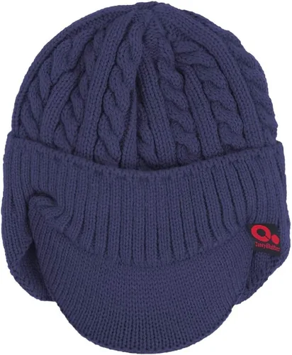 Miniatura 27 de Janey&Rubbins Gorro de punto diario con orejeras con forro polar y calavera